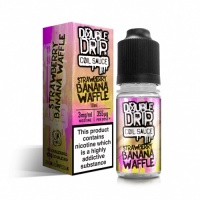 Vapouriz - Double Drip - Strawberry Banana Waffle Sub-Ohm E-Liquid 10ml